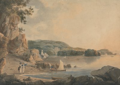 Britten Ferry, Mount Edgecombe door William Payne