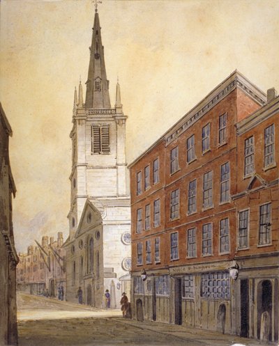 Kerk van St Margaret Pattens, Eastcheap, City of London door William Pearson