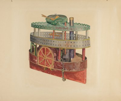 Model van een Zijwieler door William Pollman