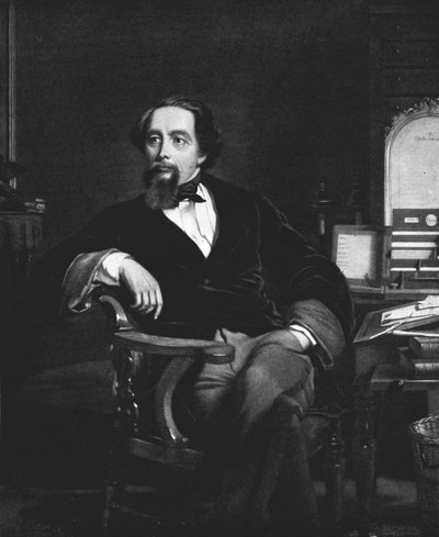 Charles Dickens 1812-1870, 1859, 1912 door William Powell Frith