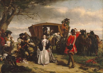Claude Duval, illustratie uit 