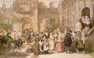 Volwassen worden in vroegere tijden door William Powell Frith