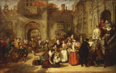 Volwassen worden in de Oude Tijd, 1849 door William Powell Frith