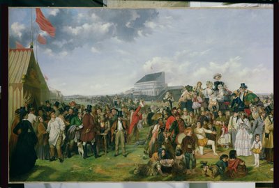 Derby Dag (detail) door William Powell Frith
