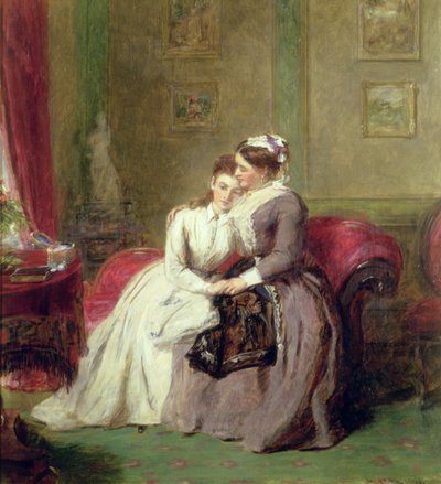 Hoop en angst, 1869 door William Powell Frith