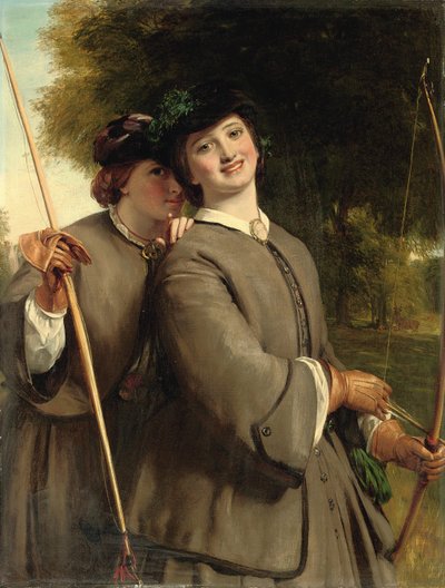De Boogschutters door William Powell Frith
