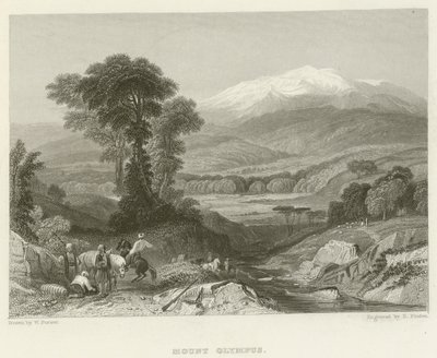 De berg Olympus door William Purser