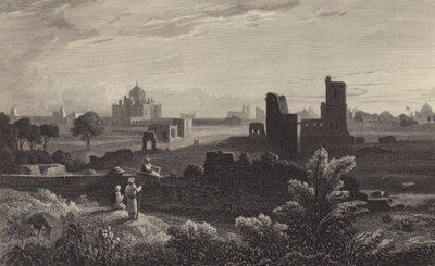 Graf van Humayun, Delhi door William Purser