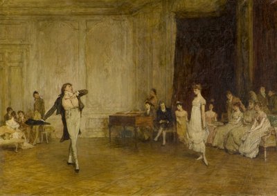 Haar Eerste Dans door William Quiller Orchardson