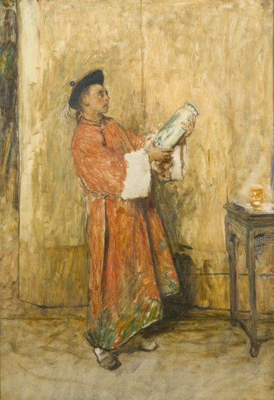 De Kenner - Middagschets door William Quiller Orchardson
