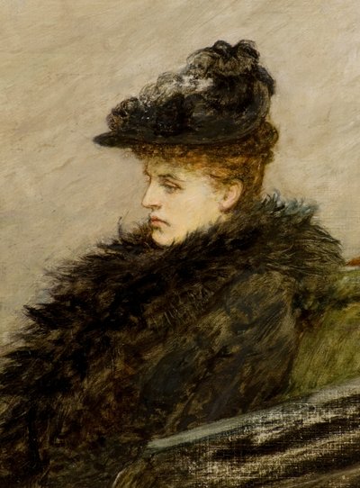 De Veren Boa, c.1892 door William Quiller Orchardson