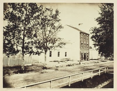 Slavenpen, Alexandria, Virginia, augustus 1862 door William R. Pywell
