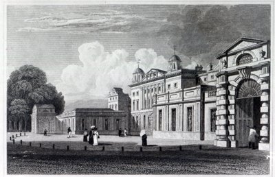 Badminton House door William Radclyffe