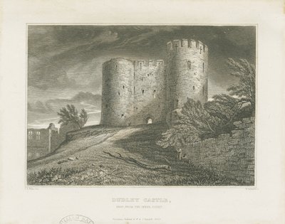 Dudley Castle - De Donjon door William Radclyffe