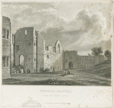 Dudley Castle - De Donjon door William Radclyffe