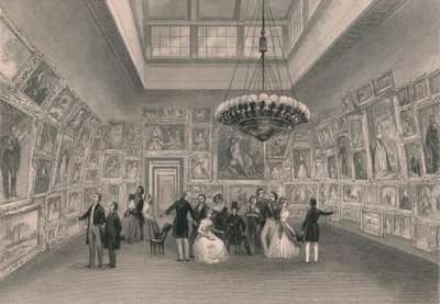 Tentoonstelling van de Koninklijke Academie. - Privébezichtiging door William Radclyffe