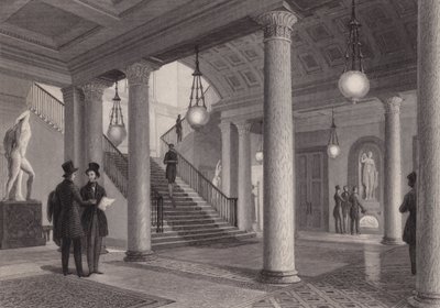 Hal van de Athenaeum Club, Westminster, Londen door William Radclyffe