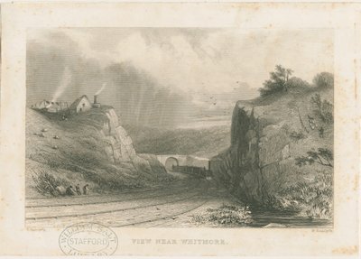 Whitmore - Spoorwegbrug door William Radclyffe