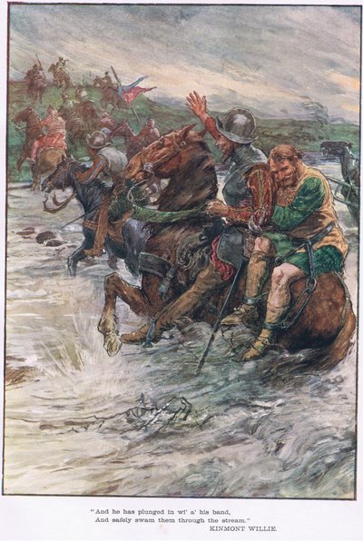 En veilig zwommen ze door de stroom door William Rainey