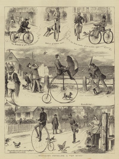 Fietsaantekeningen, nr. I, Thuis door William Ralston