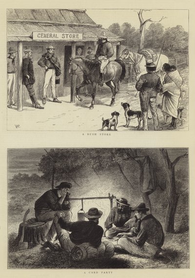 Bush Leven in Queensland door William Ralston