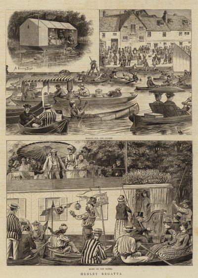 Henley Regatta door William Ralston