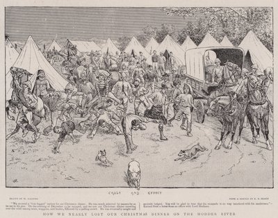 Hoe we bijna ons kerstdiner verloren aan de Modderrivier door William Ralston