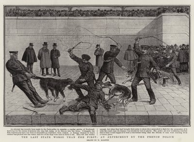 De laatste staat erger dan de eerste, een experiment door de Franse politie door William Ralston