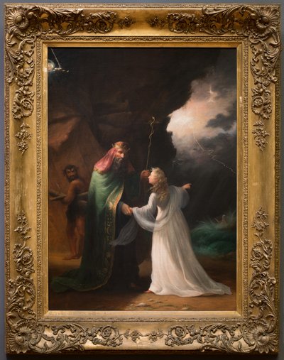 Scène uit de Storm, c.1850 door William Rimmer