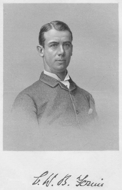 Portret van een man, 1893 door William Roffe
