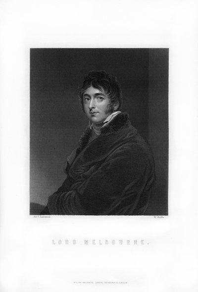 William Lamb, 2e Burggraaf Melbourne, Britse Whig staatsman en premier, 1893 door William Roffe