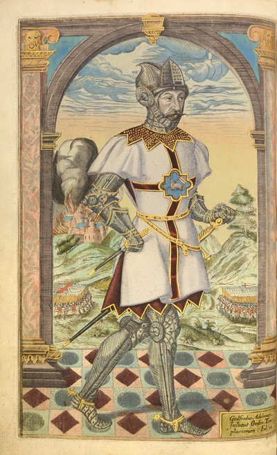 Godfrey Adelmar, uit Honor Military, and Civill, William Segar, uitgegeven door Robert Barker, Londen, 1602 door William Rogers