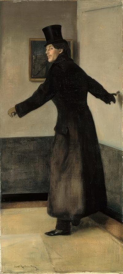 Charles Conder / Gem. v. W.Rothenstein door William Rothenstein