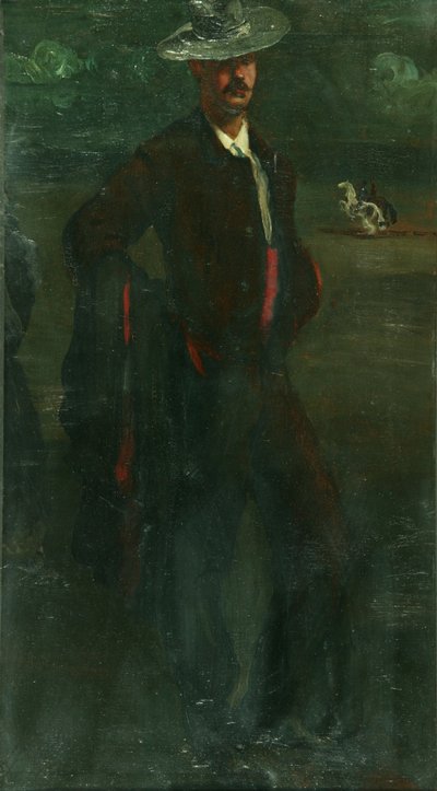 Ignacio Zuloaga als een Torero door William Rothenstein