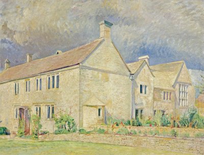 Iles Farm, Far Oakridge, Gloucestershire door William Rothenstein