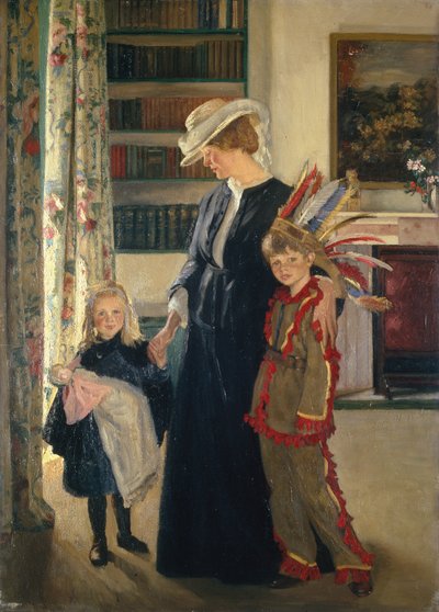 In de ochtendkamer door William Rothenstein