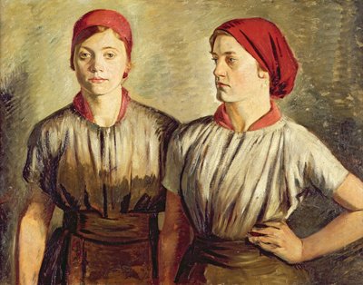 Sheffield Buffer Girls door William Rothenstein