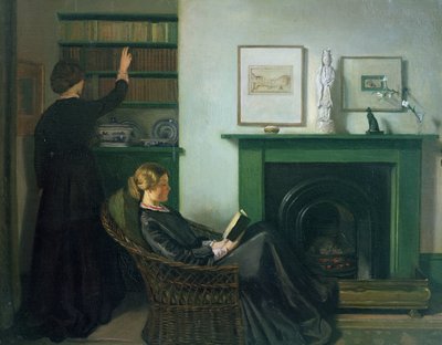 De Browning-lezers door William Rothenstein