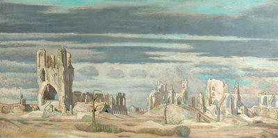 De Lakenhal, Ieper door William Rothenstein