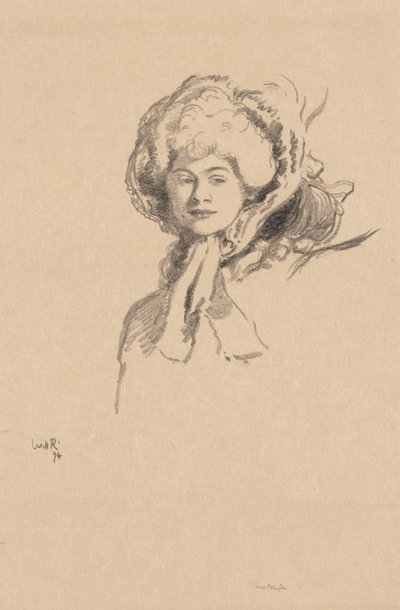 De Millamant of Hoed en Poeder door William Rothenstein
