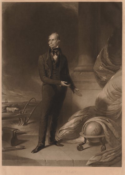 Henry Clay, 1843 door William Sartain