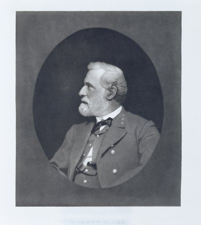 Robert E. Lee, c. 1868 door William Sartain