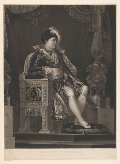 Portret van Napoleon Bonaparte door William Say