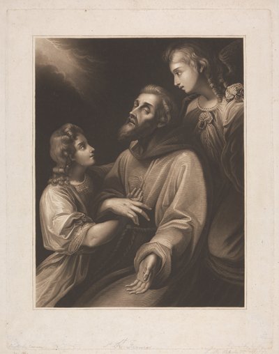 De Extase van St. Franciscus door William Say