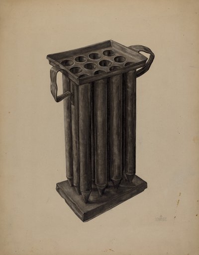 Kaarsenmal door William Schmidt