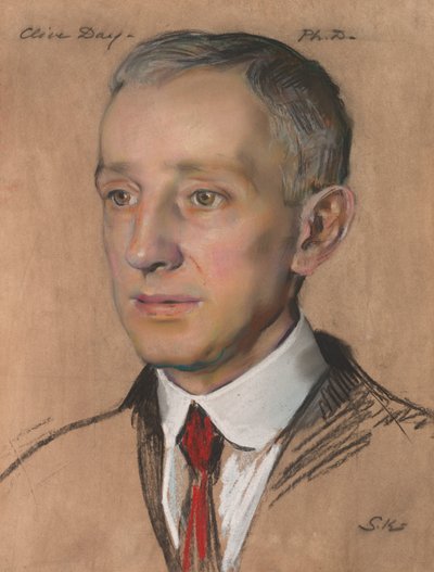 Clive Day B.A. 1892, Prof van Politieke Economie 1907- door William Sergeant Kendall