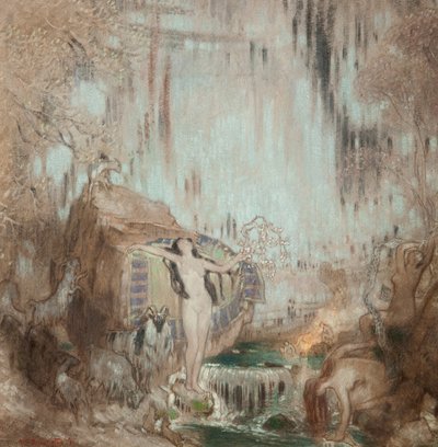 De nimf van Malham Cove door William Shackleton