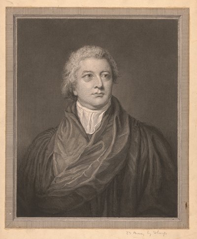 Dr. Burney door William Sharp