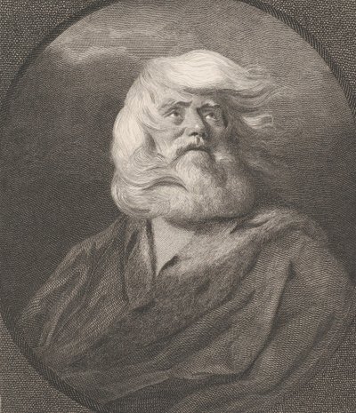 Koning Lear, 1783 door William Sharp