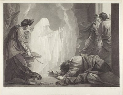 Saul en de heks van Endor door William Sharp
